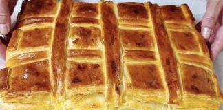 Jedite kocku po kocku, list po list… Najljepša lisnata pogača Jedite kocku po kocku, list po list… Najljepša lisnata pogača - featured image