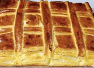 Jedite kocku po kocku, list po list… Najljepša lisnata pogača Jedite kocku po kocku, list po list… Najljepša lisnata pogača - featured image