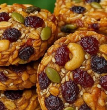 **Zdravi kolačići od orašastih plodova i sjemenki – recept bez brašna i šećera** 💚🍯 **Zdravi kolačići od orašastih plodova i sjemenki – recept bez brašna i šećera** 💚🍯 - featured image