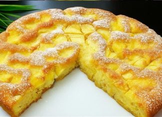 Kolač od jabuka sa samo 3 jabuke, malo brašna i 3 jaja, gotov za 10 minuta u rerni! Kolač od jabuka sa samo 3 jabuke, malo brašna i 3 jaja, gotov za 10 minuta u rerni! - featured image