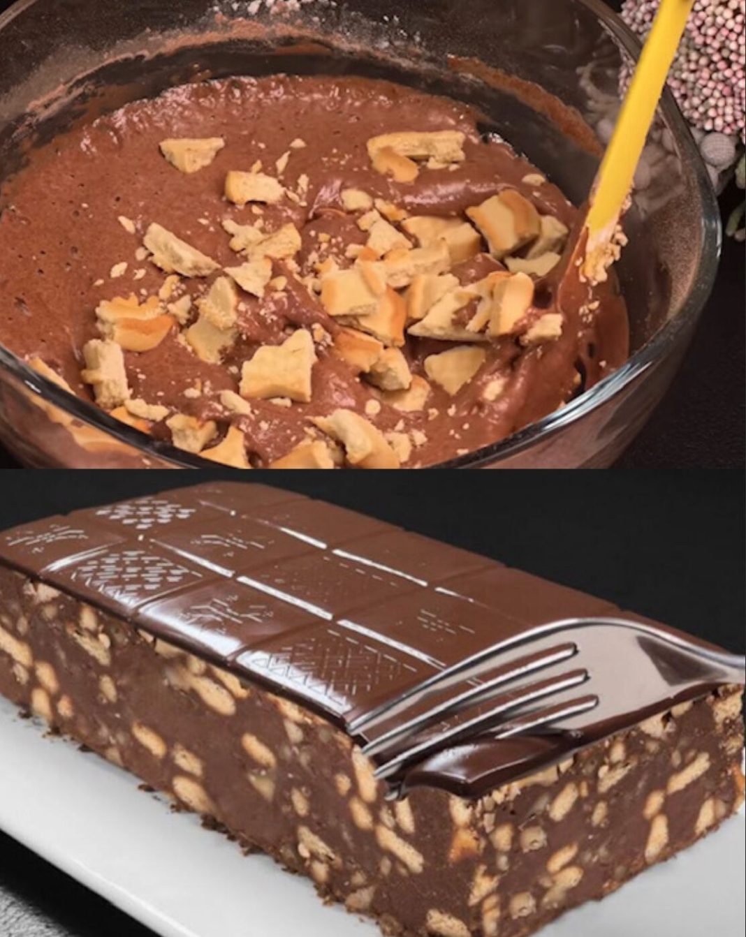 MEKA ČOKO-KEKS TORTA ZA 5 MINUTA 🍫✨ – čudo od deserta s nevjerovatnim ukusom koje ćete praviti iznova i iznova - featured image