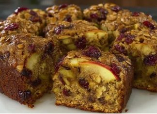 MEKAN I SOČAN KOLAČ OD JABUKA 🍎 mirisno začinjen cimetom, pun brusnica i oraha – bez šećera i bez griže savjesti MEKAN I SOČAN KOLAČ OD JABUKA 🍎 mirisno začinjen cimetom, pun brusnica i oraha – bez šećera i bez griže savjesti - featured image