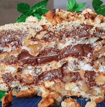 OVA JE NAJLJEPŠA NOVOGODIŠNJA TORTA ✨bogata kremom i orasima, s neodoljivim ukusom 😋🥮. Savršena za prazničnu trpezu i slatki kraj godine! OVA JE NAJLJEPŠA NOVOGODIŠNJA TORTA ✨bogata kremom i orasima, s neodoljivim ukusom 😋🥮. Savršena za prazničnu trpezu i slatki kraj godine! - featured image