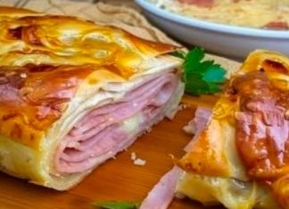 ŠTRUDLA 0D LISNAT0G SA ŠUNK0M I SIR0M ŠTRUDLA 0D LISNAT0G SA ŠUNK0M I SIR0M - featured image