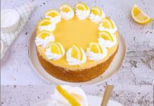 PEČENA LIMUN TORTA SA SIROM – KREMASTA, OSVJEŽAVAJUĆA I NEODOLJIVO KISELA, PRAVA POSLASTICA ZA LJUBITELJE CITRUSA PEČENA LIMUN TORTA SA SIROM – KREMASTA, OSVJEŽAVAJUĆA I NEODOLJIVO KISELA, PRAVA POSLASTICA ZA LJUBITELJE CITRUSA - featured image