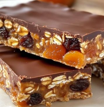 Bez dodanog šećera! Ovsene pločice s grožđicama, kajsijama i tamnom čokoladom Bez dodanog šećera! Ovsene pločice s grožđicama, kajsijama i tamnom čokoladom - featured image