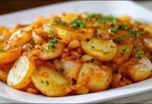 SAVRŠEN RECEPT ZA KROMPIR SA LUKOM: Jednostavan i ukusan recept! SAVRŠEN RECEPT ZA KROMPIR SA LUKOM: Jednostavan i ukusan recept! - featured image