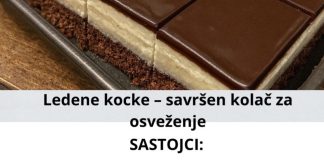 Ledene kocke – savršen kolač za osveženje Ledene kocke – savršen kolač za osveženje - featured image