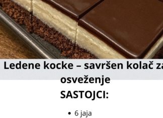 Ledene kocke – savršen kolač za osveženje Ledene kocke – savršen kolač za osveženje - featured image