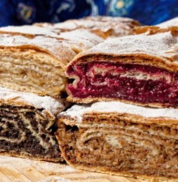 ŠTRUDLA 4 U 1 ✨ sa makom, orasima, jabukom i višnjama – za svakoga po nešto! ŠTRUDLA 4 U 1 ✨ sa makom, orasima, jabukom i višnjama – za svakoga po nešto! - featured image