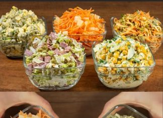 5 BRZIH I UKUSNIH SALATA ZA 5 MINUTA mogu zamijeniti cijeli obrok — odlične za Novu godinu i sve praznike! 5 BRZIH I UKUSNIH SALATA ZA 5 MINUTA mogu zamijeniti cijeli obrok — odlične za Novu godinu i sve praznike! - featured image