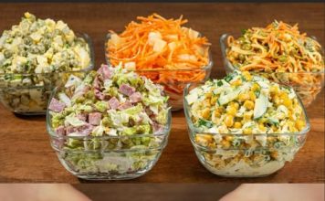 5 BRZIH I UKUSNIH SALATA ZA 5 MINUTA mogu zamijeniti cijeli obrok — odlične za Novu godinu i sve praznike! 5 BRZIH I UKUSNIH SALATA ZA 5 MINUTA mogu zamijeniti cijeli obrok — odlične za Novu godinu i sve praznike! - featured image