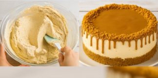 CHEESECAKE BEZ PEČENJA SA LOTUS BISCOFF KEKSIMA CHEESECAKE BEZ PEČENJA SA LOTUS BISCOFF KEKSIMA - featured image