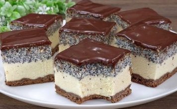 DOMAĆE MAK KOCKE 🌸 fantastičan desert s pudingom od vanile i grizom – topi se u ustima! DOMAĆE MAK KOCKE 🌸 fantastičan desert s pudingom od vanile i grizom – topi se u ustima! - featured image