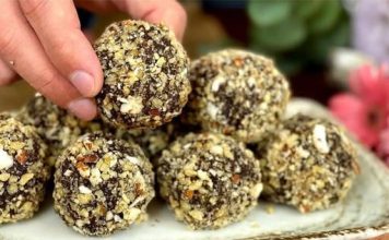 ZDRAVI DESERT ZA 5 MINUTA! Bez šećera – Energetske kuglice bez pečenja! ZDRAVI DESERT ZA 5 MINUTA! Bez šećera – Energetske kuglice bez pečenja! - featured image