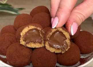 BRZE NEODOLJIVE KUGLICE SA PIŠKOTAMA I NUTELOM BRZE NEODOLJIVE KUGLICE SA PIŠKOTAMA I NUTELOM - featured image