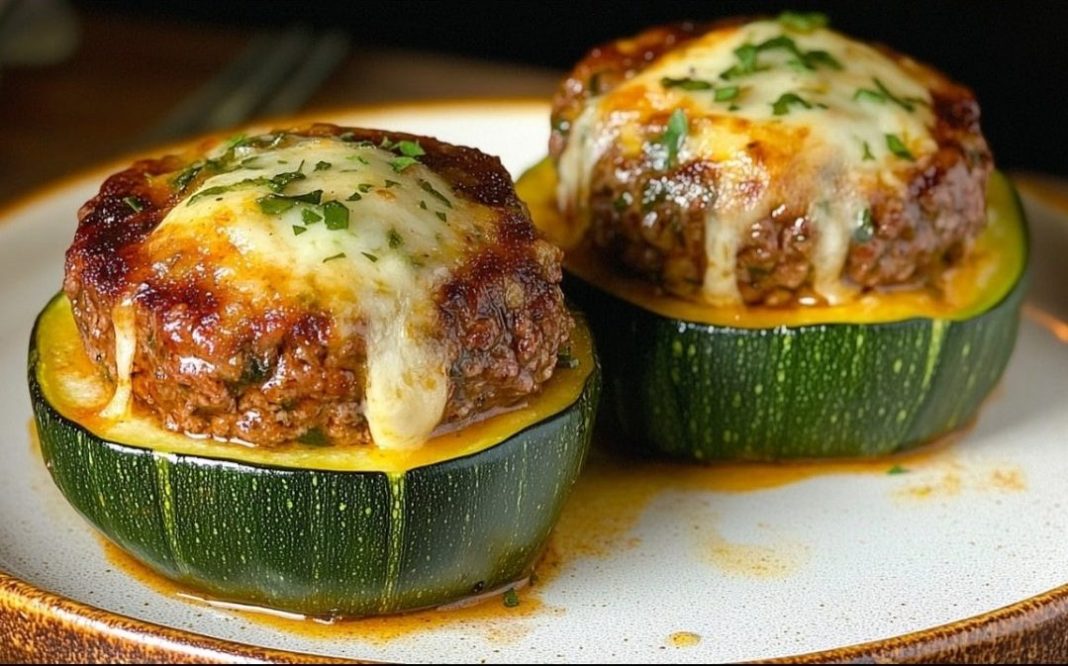 PUNJENE TIKVICE SA MLEVENIM MESOM I SIROM! - featured image