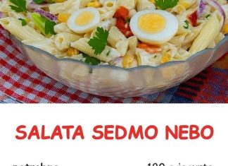 SALATA SEDMO NEBO… kremasta, bogata i toliko dobra da se pamti nakon prvog zalogaja SALATA SEDMO NEBO… kremasta, bogata i toliko dobra da se pamti nakon prvog zalogaja - featured image