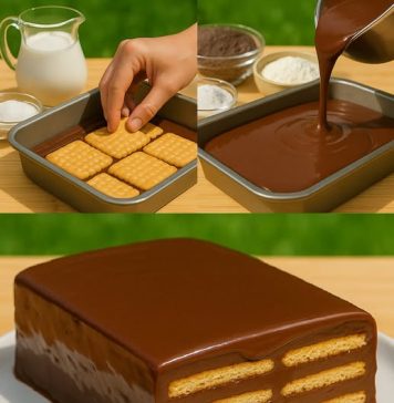 Čokoladna kraljica bez pečenja…Potrebno je samo par sastojaka za ovu brzu tortu…. Čokoladna kraljica bez pečenja…Potrebno je samo par sastojaka za ovu brzu tortu…. - featured image