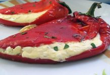 PEČENE PAPRIKE PUNJENE FETA SIROM PEČENE PAPRIKE PUNJENE FETA SIROM - featured image