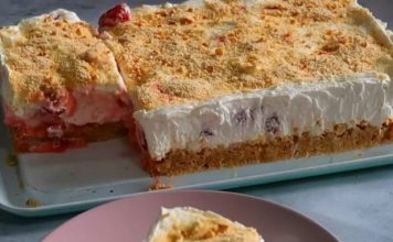 Za 10 min napravite ovu tortu sa jagodama i plazmom bez pečenja. Od par sastojaka. Za 10 min napravite ovu tortu sa jagodama i plazmom bez pečenja. Od par sastojaka. - featured image