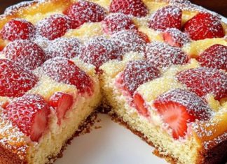 Ovaj poznati italijanski kolač od jagoda je nevjerovatan! Napravljen je za samo nekoliko minuta🍓👌 Ovaj poznati italijanski kolač od jagoda je nevjerovatan! Napravljen je za samo nekoliko minuta🍓👌 - featured image