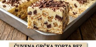 ČUVENA GRČKA T0RTA BEZ PEČENJA ČUVENA GRČKA T0RTA BEZ PEČENJA - featured image