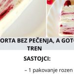VOĆNA TORTA BEZ PEČENJA, a gotova za tren VOĆNA TORTA BEZ PEČENJA, a gotova za tren - featured image