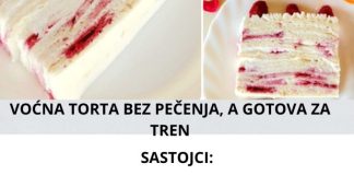VOĆNA TORTA BEZ PEČENJA, a gotova za tren VOĆNA TORTA BEZ PEČENJA, a gotova za tren - featured image