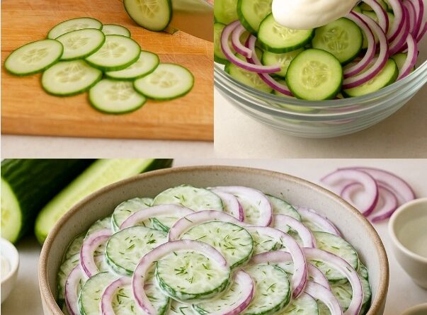 🥒❄️ HLADNA LJETNA SALATA OD KRASTAVACA I LUKA – SPREMA SE ZA SAMO 10 MINUTA! ⏱️ Osvježavajući spoj okusa, savršen za vruće dane! - featured image 🥒❄️ HLADNA LJETNA SALATA OD KRASTAVACA I LUKA – SPREMA SE ZA SAMO 10 MINUTA! ⏱️ Osvježavajući spoj okusa, savršen za vruće dane! - featured image