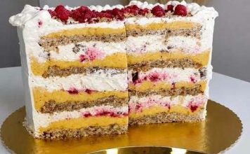 Plazmolina torta – savršena kombinacija vanilije, malina i plazma keksa Plazmolina torta – savršena kombinacija vanilije, malina i plazma keksa - featured image
