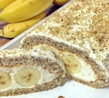 BRZI ROLAT SA BANANAMA KOJI PODSEĆA NA SLADOLED BRZI ROLAT SA BANANAMA KOJI PODSEĆA NA SLADOLED - featured image