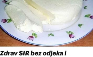 Zdrav SIR bez odjeka i hemikalija: Imam 1 kg odličnog sira od 2 litre mlijeka – voli ga cijela porodica! Zdrav SIR bez odjeka i hemikalija: Imam 1 kg odličnog sira od 2 litre mlijeka – voli ga cijela porodica! - featured image