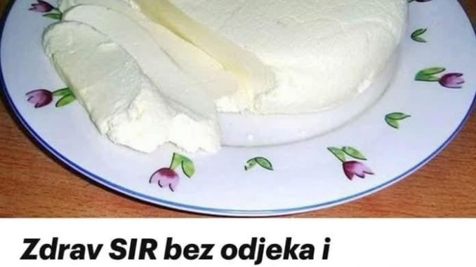 Zdrav SIR bez odjeka i hemikalija: Imam 1 kg odličnog sira od 2 litre mlijeka – voli ga cijela porodica! - featured image Zdrav SIR bez odjeka i hemikalija: Imam 1 kg odličnog sira od 2 litre mlijeka – voli ga cijela porodica! - featured image