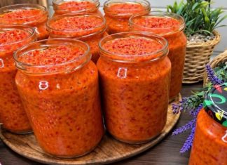 PRAVI DOMAĆI AJVAR OD 20 KG PAPRIKE: Bez patlidžana, a ovako pripremljen ima savršen ukus… PRAVI DOMAĆI AJVAR OD 20 KG PAPRIKE: Bez patlidžana, a ovako pripremljen ima savršen ukus… - featured image