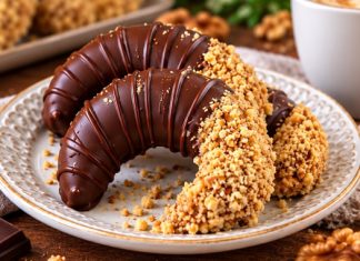 Čokoladne kiflice s orasima – prhni kolačići koji se tope u ustima 🍫🌰 Čokoladne kiflice s orasima – prhni kolačići koji se tope u ustima 🍫🌰 - featured image