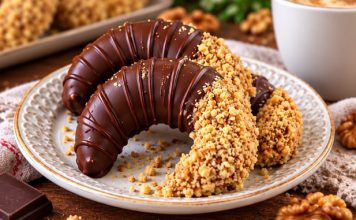 Čokoladne kiflice s orasima – prhni kolačići koji se tope u ustima 🍫🌰 Čokoladne kiflice s orasima – prhni kolačići koji se tope u ustima 🍫🌰 - featured image
